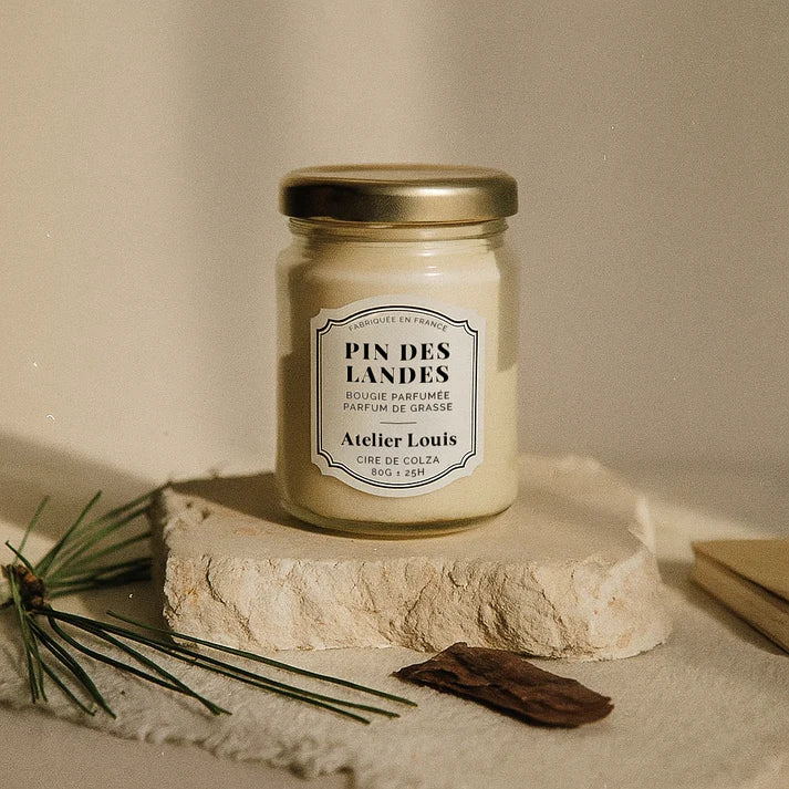 Bougie naturelle Pin des Landes
