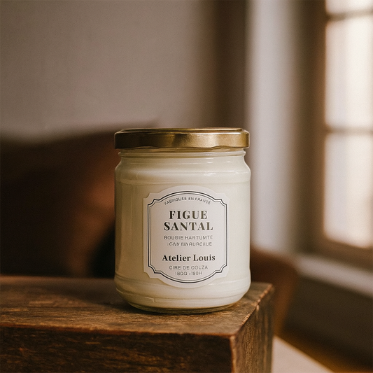 Bougie naturelle Figue & Santal