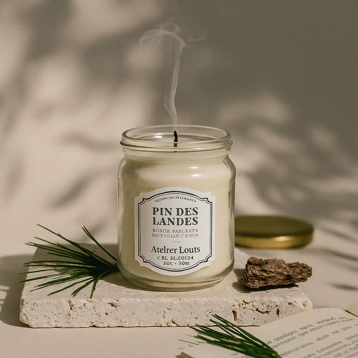 Bougie naturelle Pin des Landes