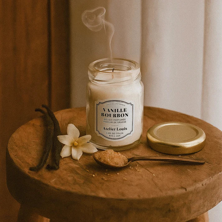 Bougie naturelle Vanille Bourbon