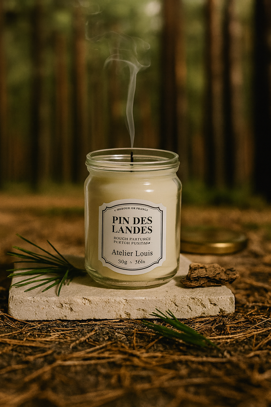 Bougie naturelle Pin des Landes
