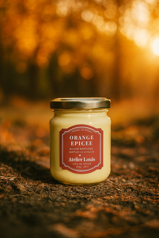 Bougie naturelle Orange Épicée
