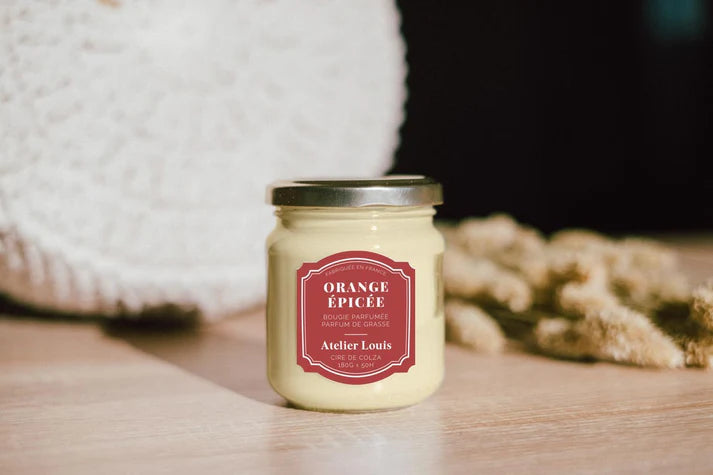 Bougie naturelle Orange Épicée